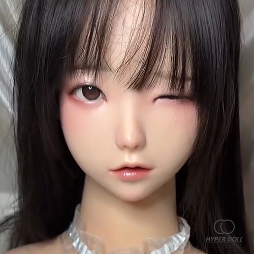 HYPER DOLL 嗨波娃娃 EX系列 可動下巴軟矽膠單頭雕 潤音 開闔眼款 silicone sex doll heads only