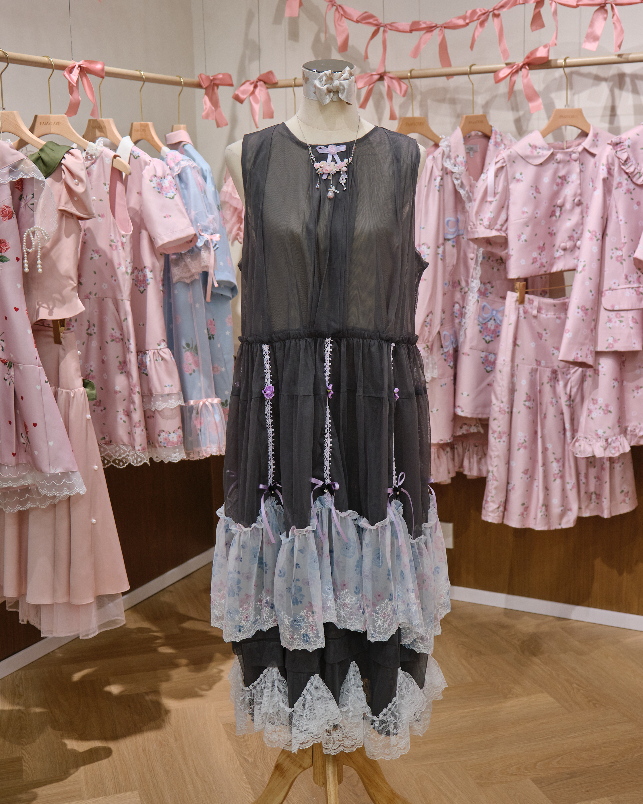 13616 Flowy Long Vest Dress Cover