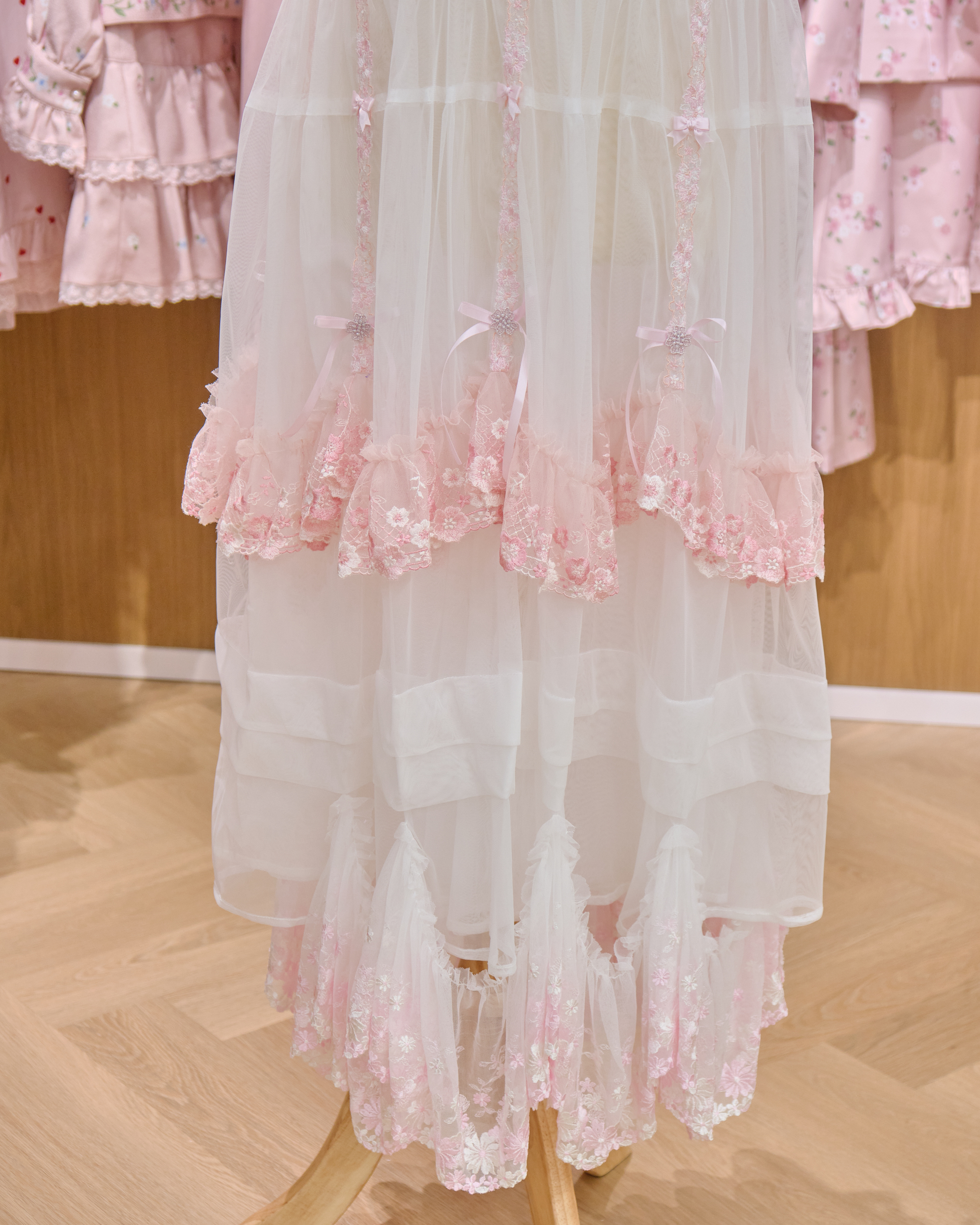 13615 Sweet Flowy Long Vest Dress Cover