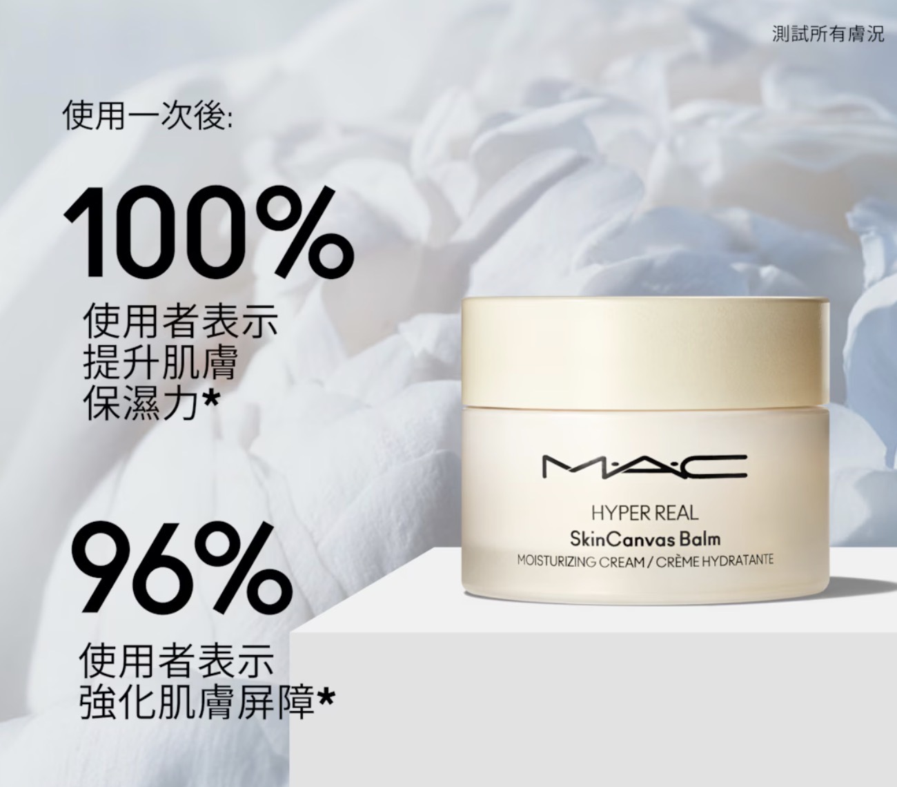 MAC 超奇肌嫩顏花瓣霜 (Hyper Real SkinCanvas Balm) 5ML**1套3個