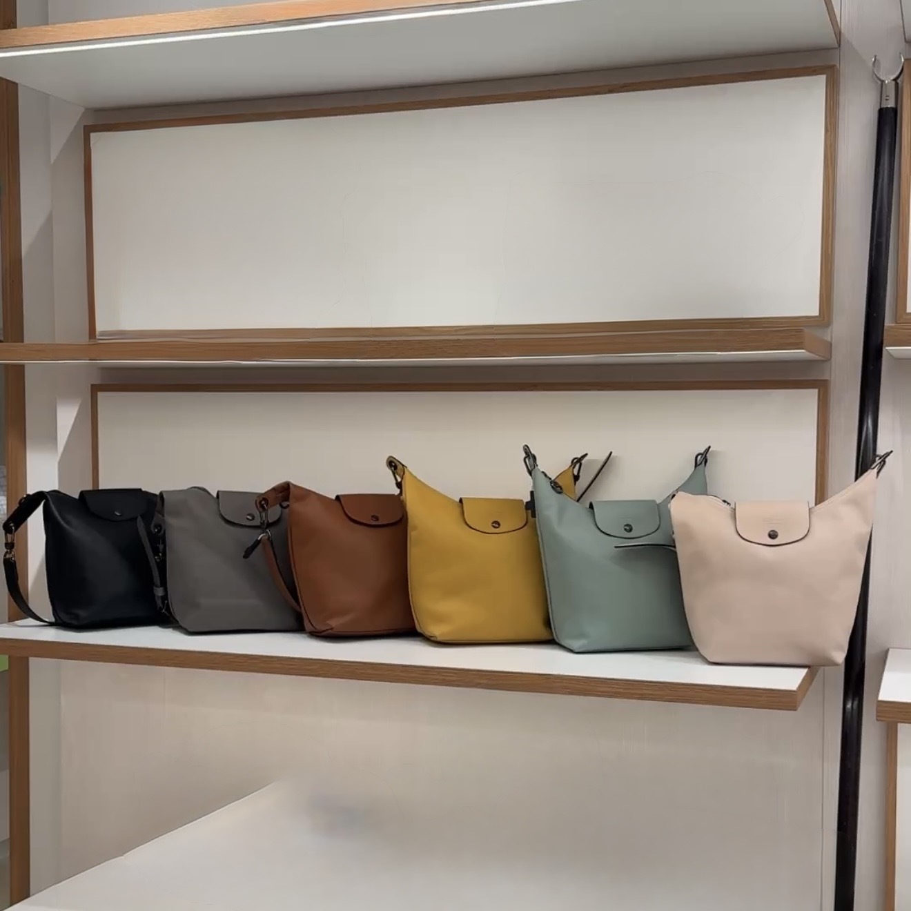 Longchamp Le Pliage Xtra Hobo leather bag