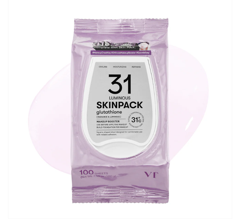 SS260430-S42-31 DEGREES SKIN PACK, LUMINOUS, 210G-光輝31度面膜 Luminous(Exp-7/31/2028)（買1送1共2件）