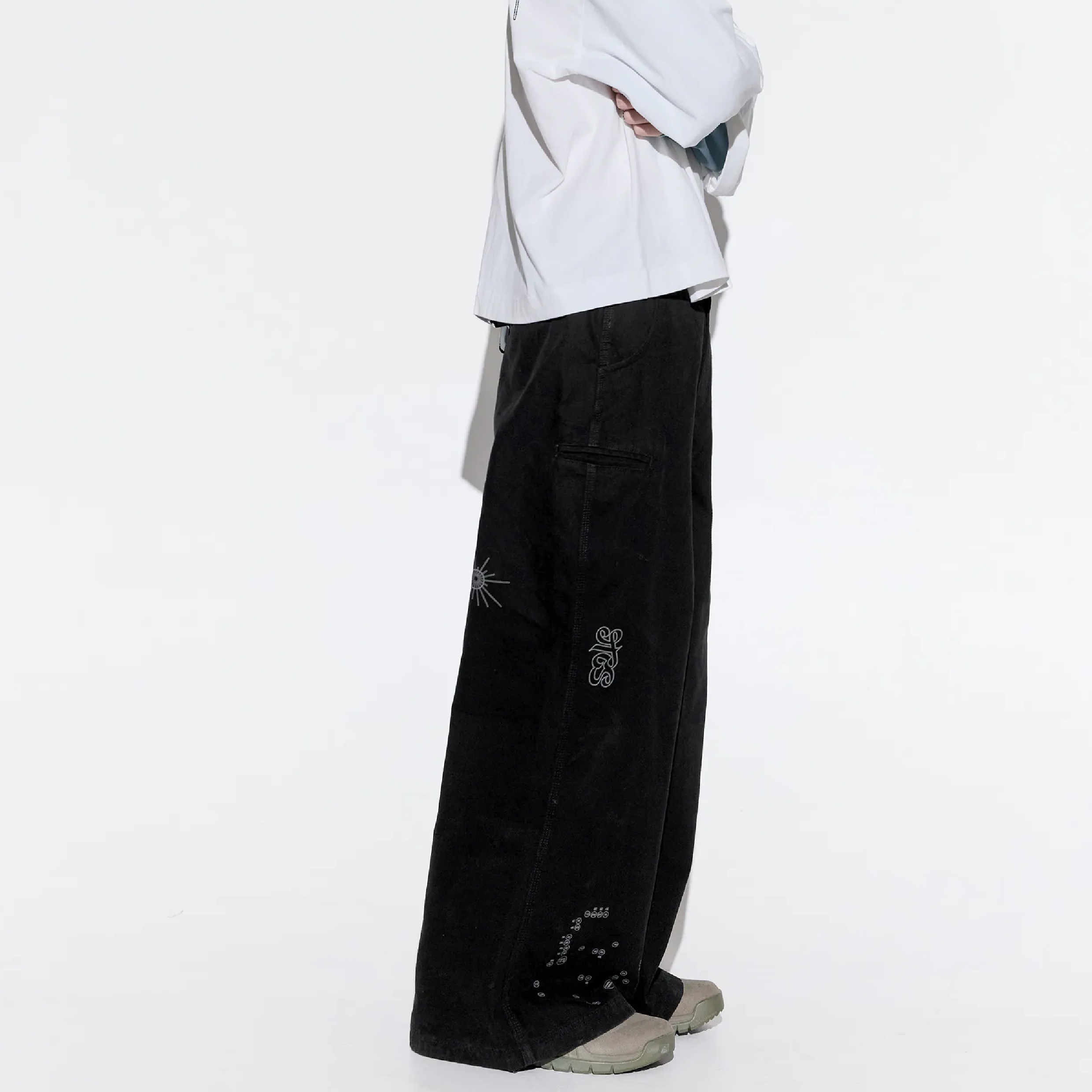 MELSIGN Digital Code Work Pants