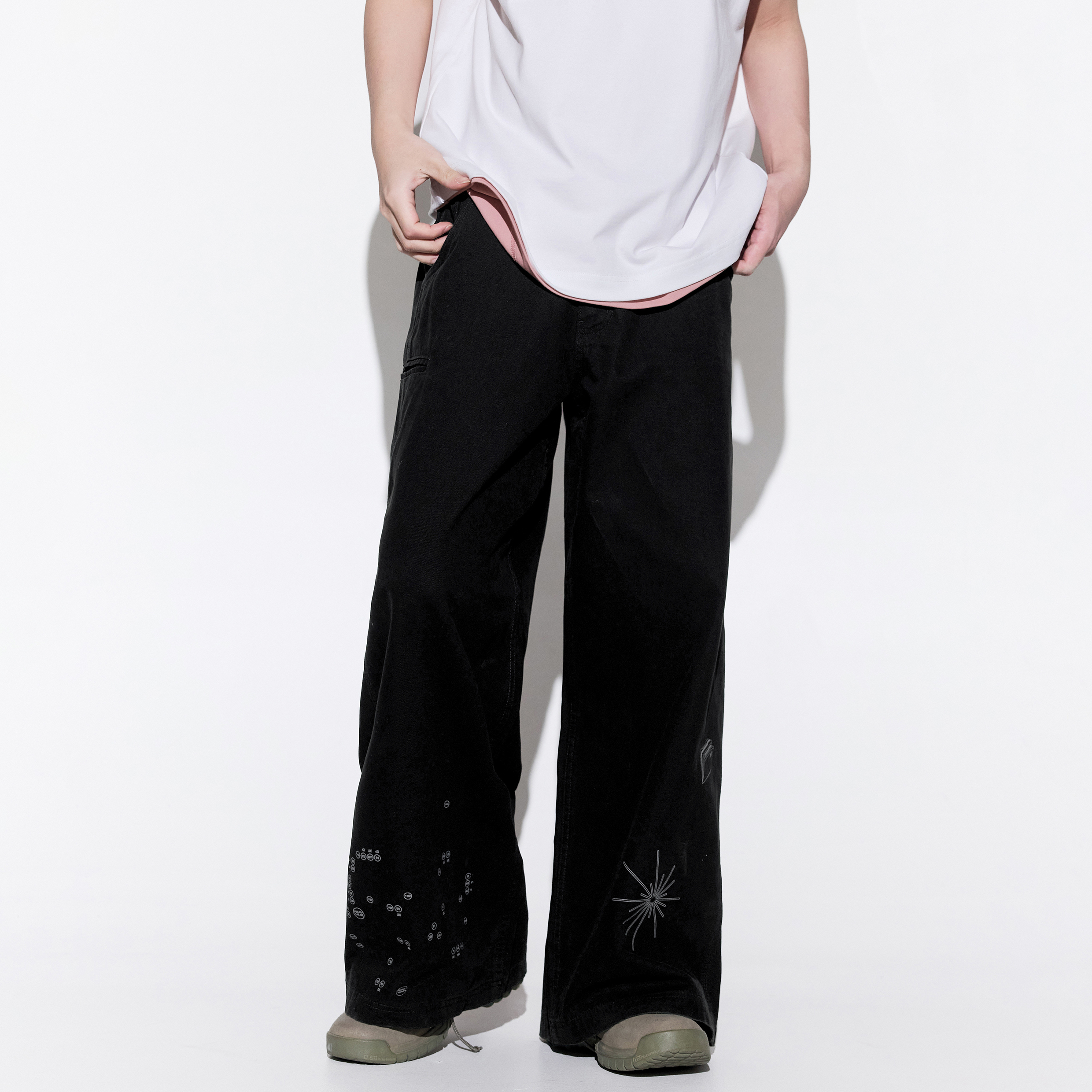 MELSIGN Digital Code Work Pants