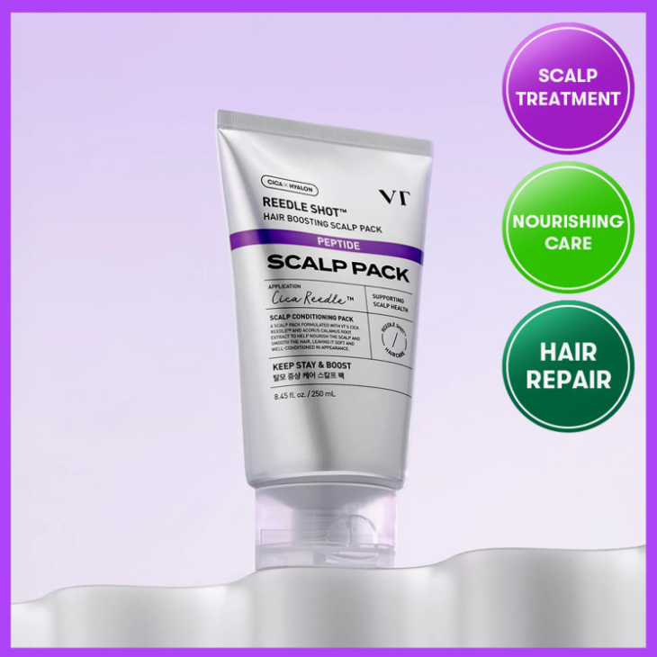 SS260430-S45-VT REEDLE SHOT HAIR BOOSTING SCALP PACK, 250ML-(Exp-1/31/2029)