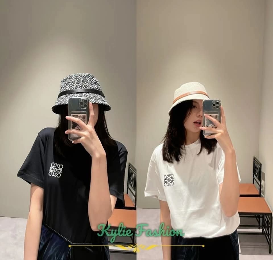 LOEWE 基礎 刺繡Logo Tee
