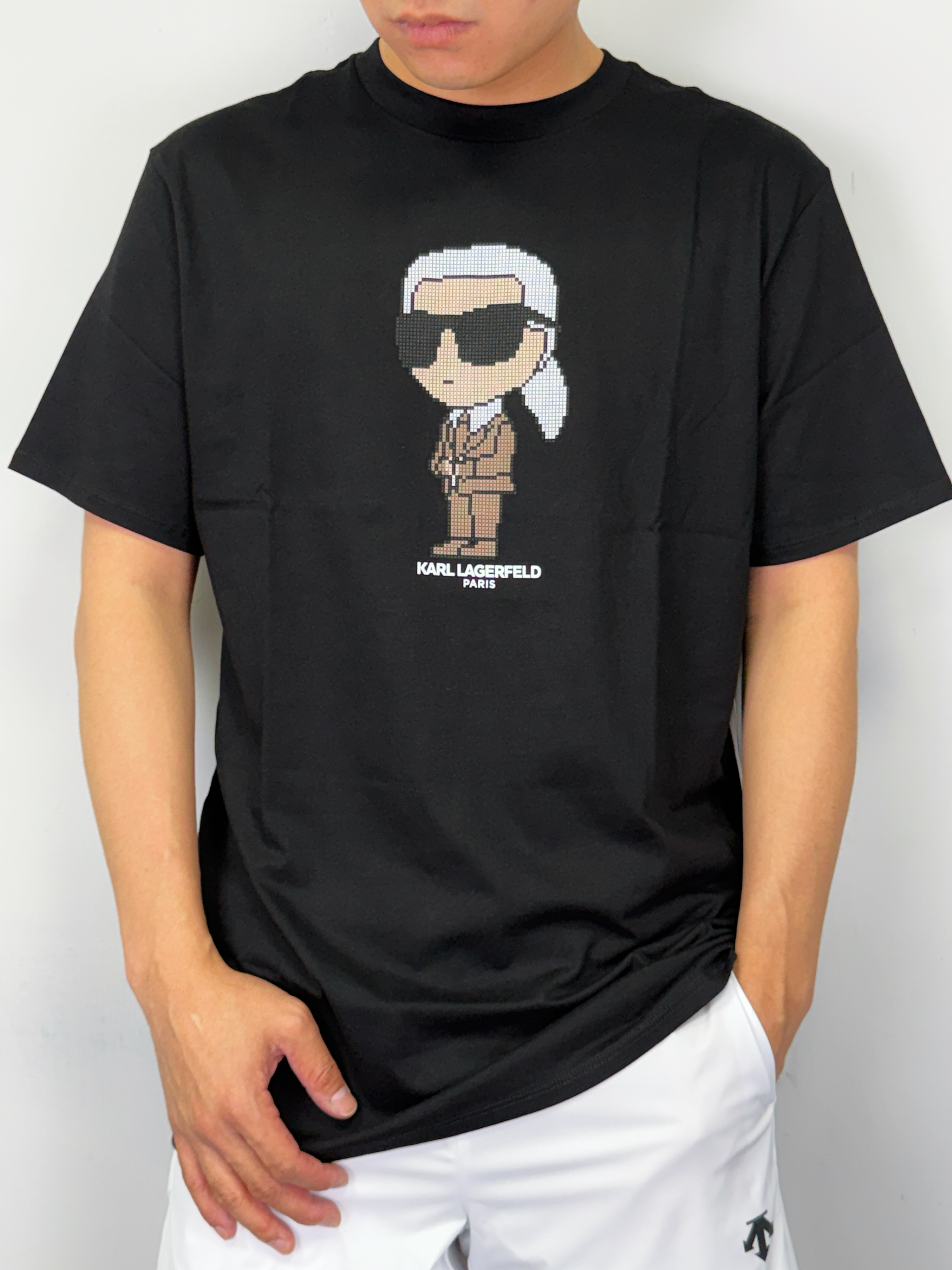 Karl Lagerfeld 像素卡爾 短袖上衣 短T