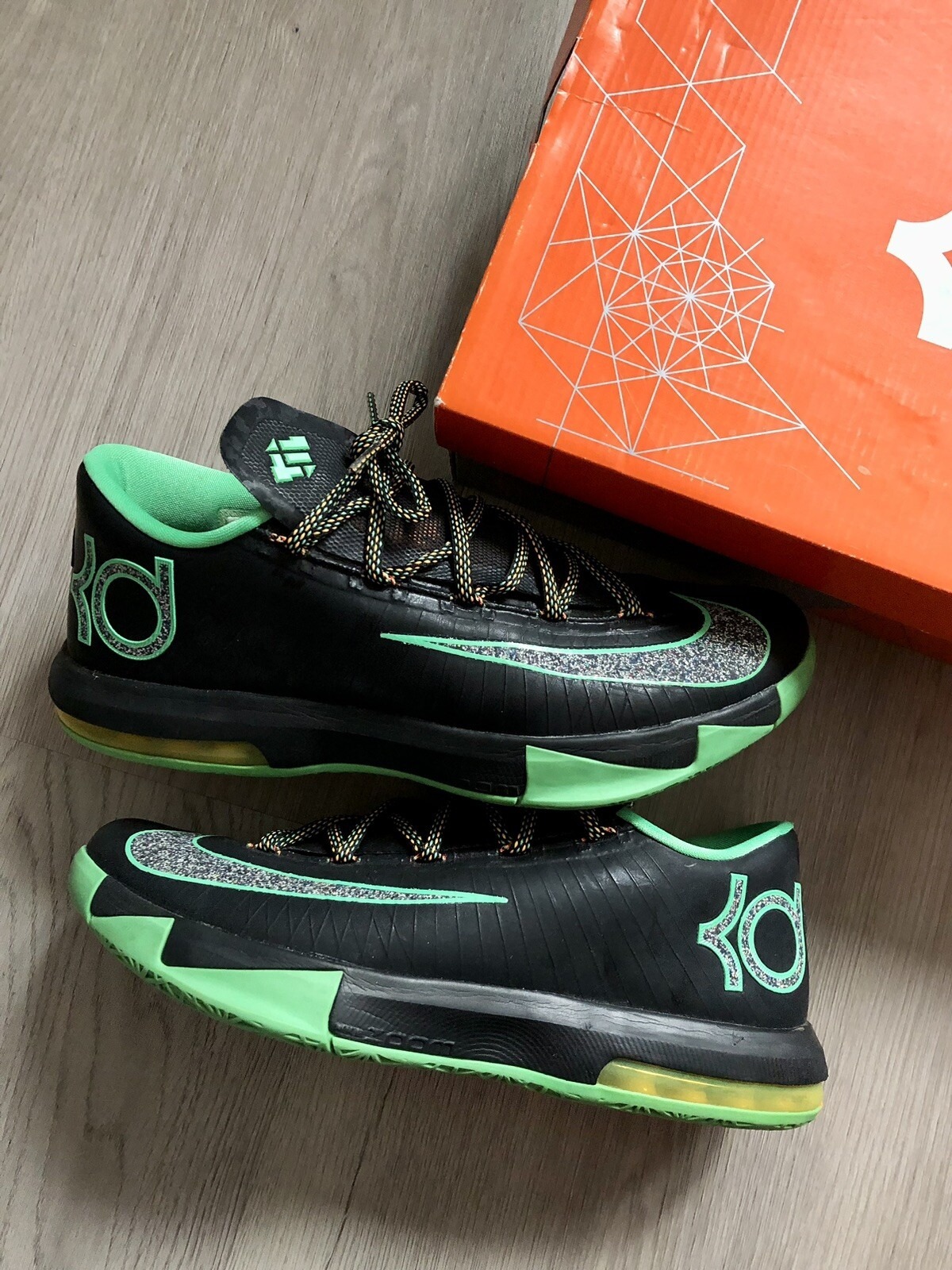 【逢甲 FUZZY】Nike KD 6 "Night Vision" 螢光綠 夜視鏡 IH3582-001