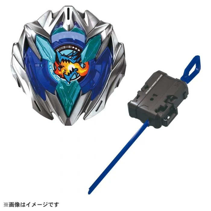 Takara Tomy 爆旋陀螺X - UX-01 蒼龍爆刃 1-60A 套裝 (附發射器)