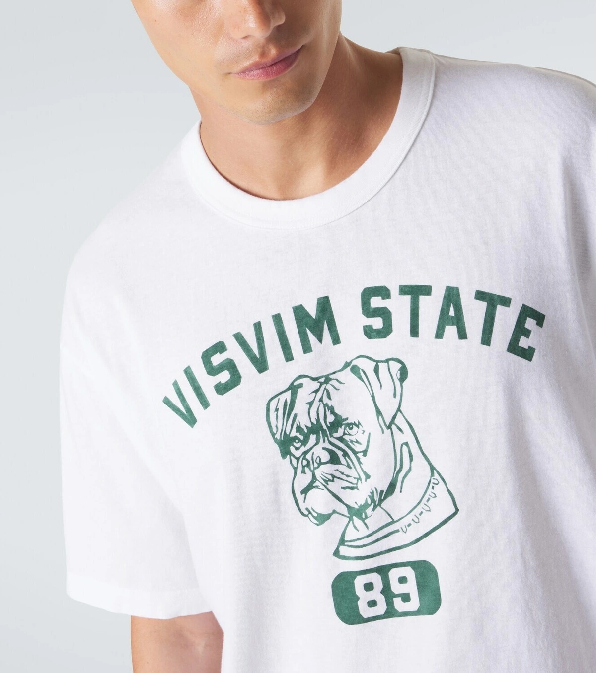 VISVIM 2026 JUMBO TEE S/S 89 DMGD - WHITE PRE ORDER ITEM (預訂中)