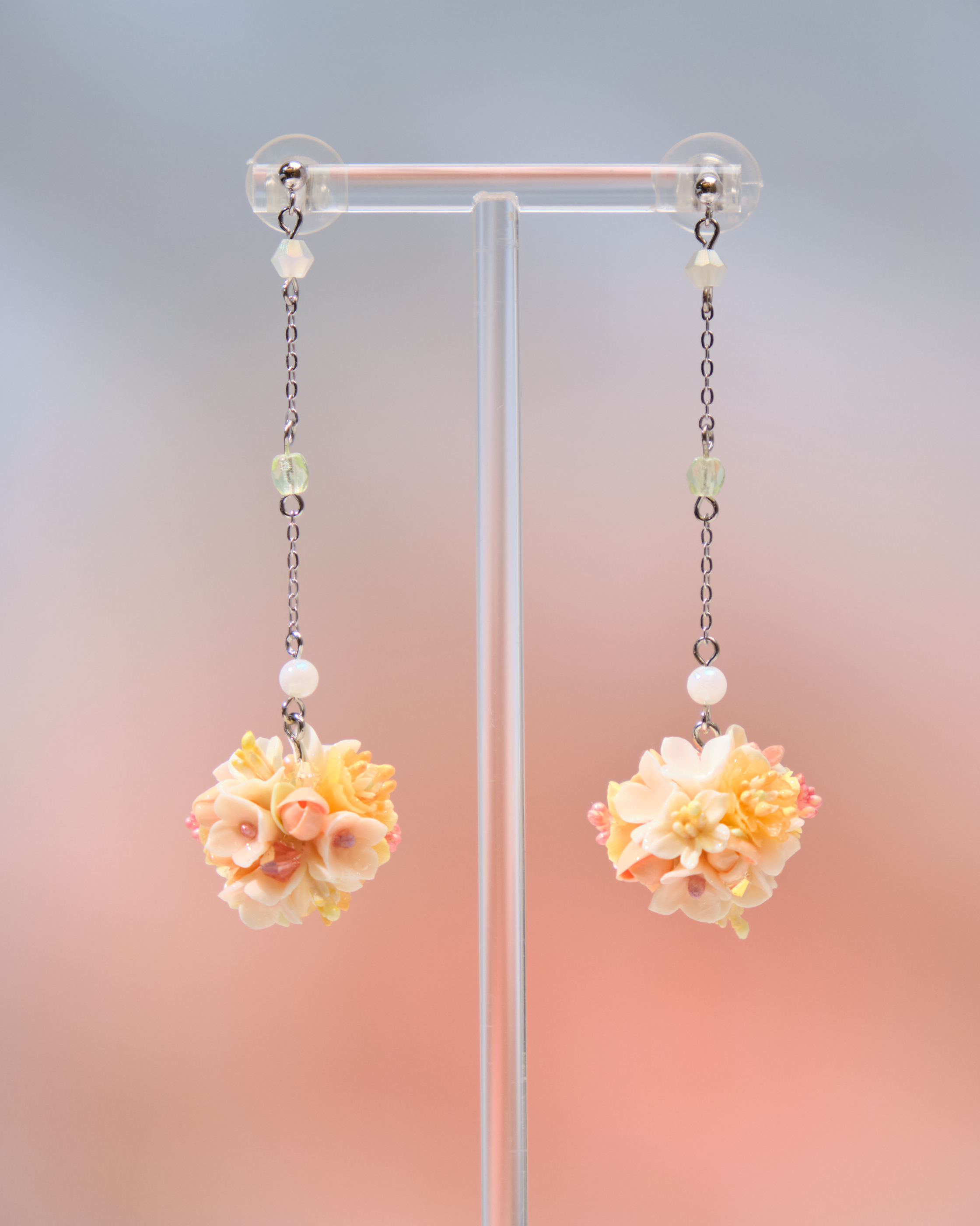 13578 Ethereal Bloom Bouquet Earrings
