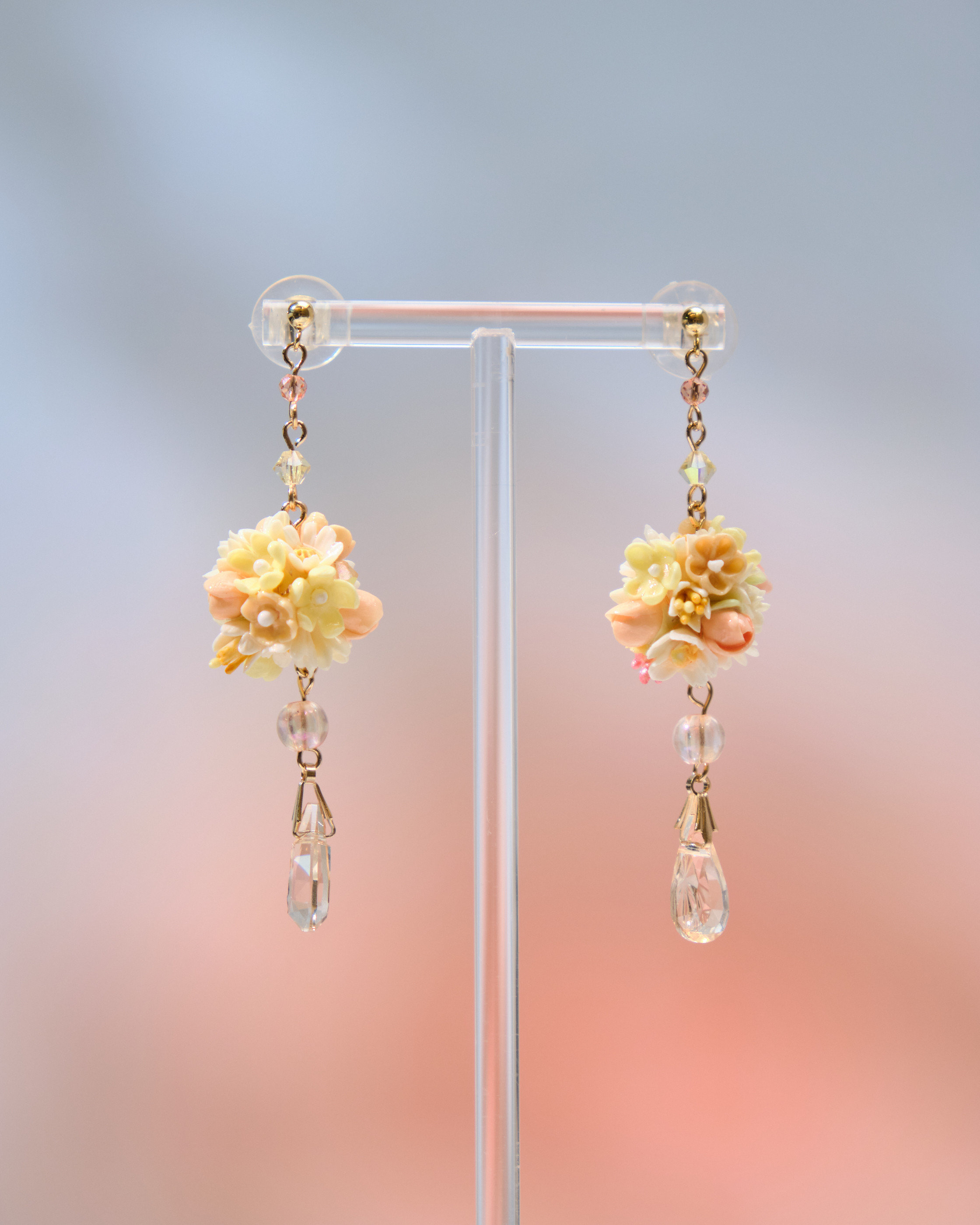 13576 Ethereal Bloom Bouquet Earrings
