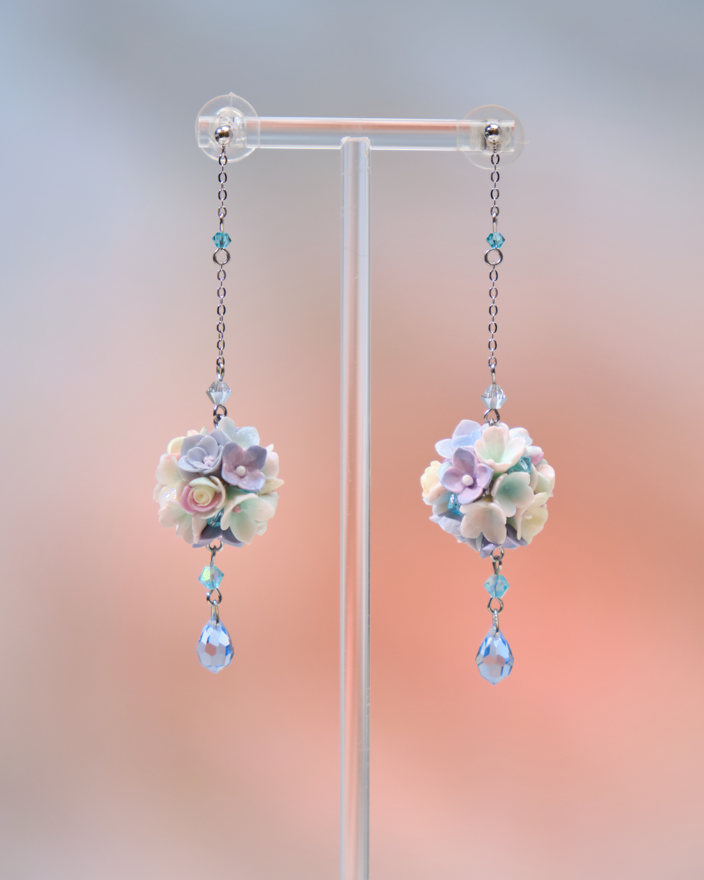 13571 Ethereal Bloom Bouquet Earrings