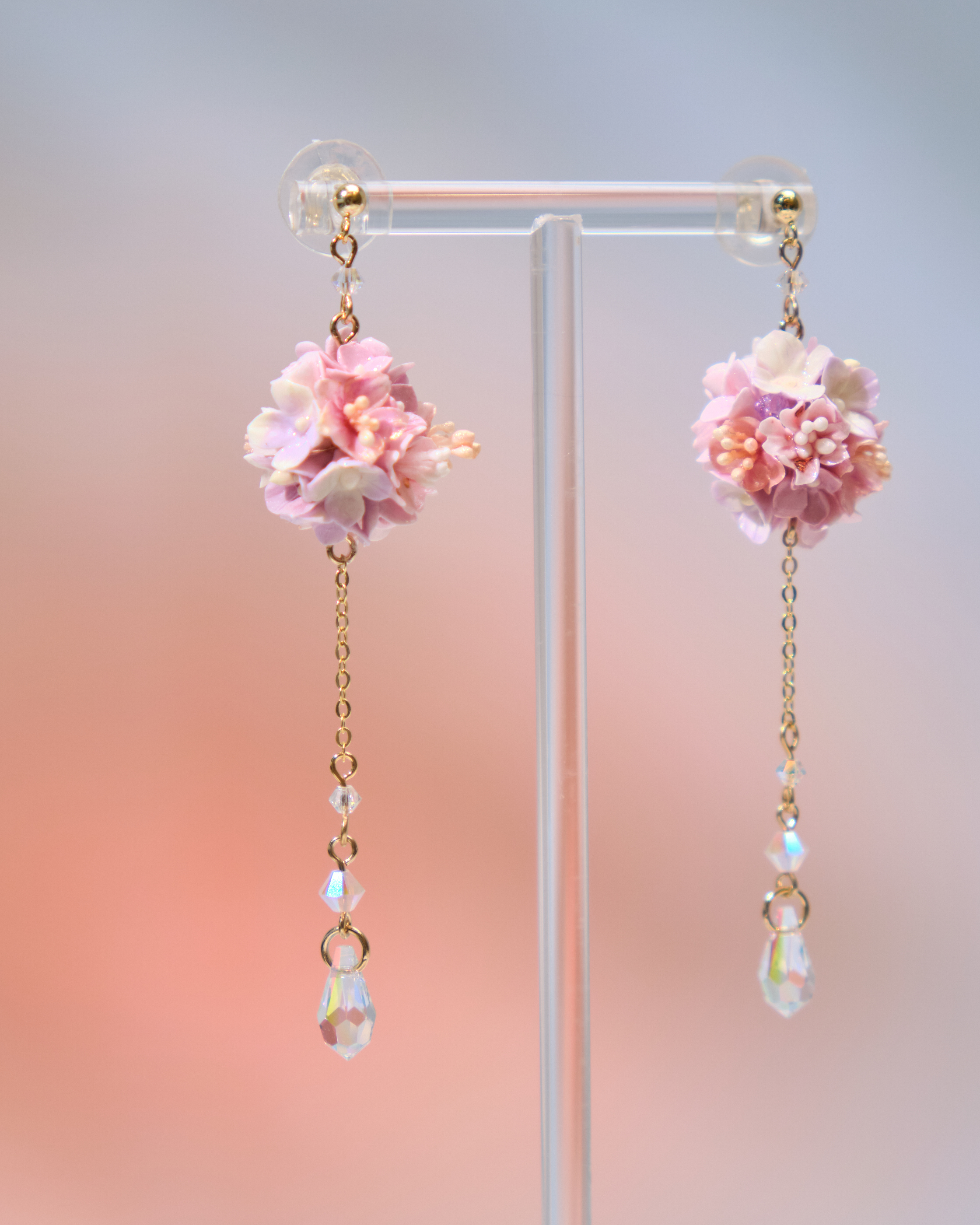 13577 Ethereal Bloom Bouquet Earrings