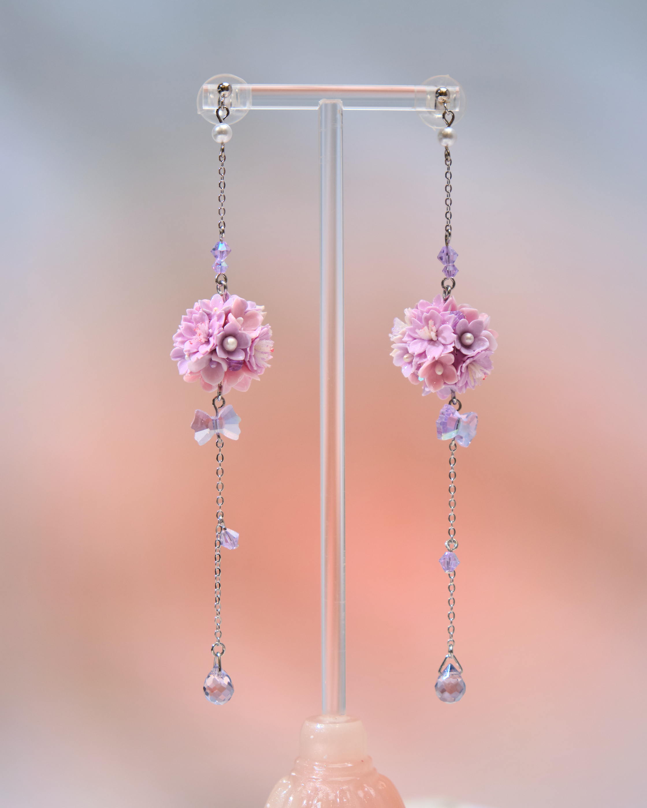 13569 Ethereal Bloom Bouquet Earrings
