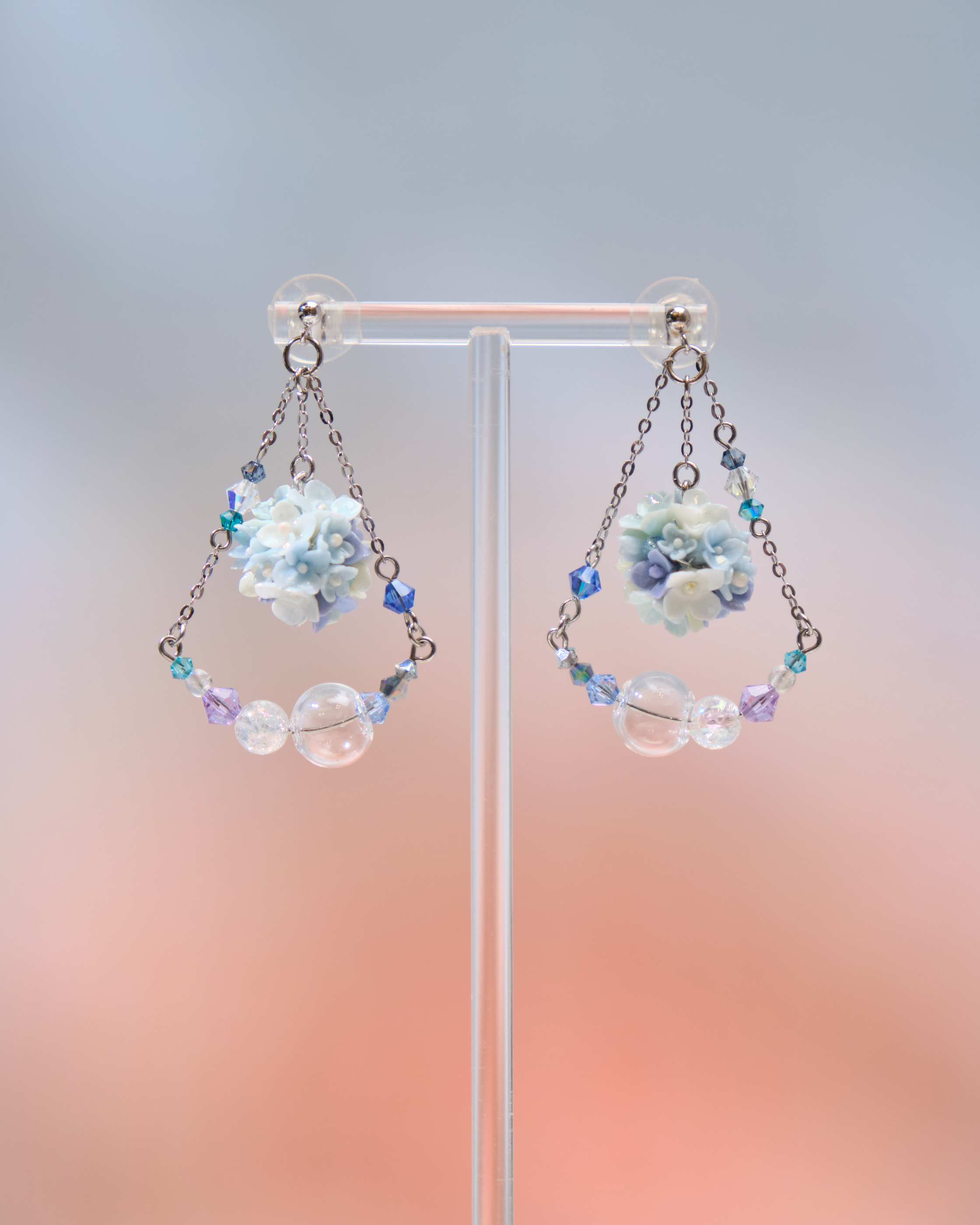 13572 Ethereal Bloom Bouquet Earrings
