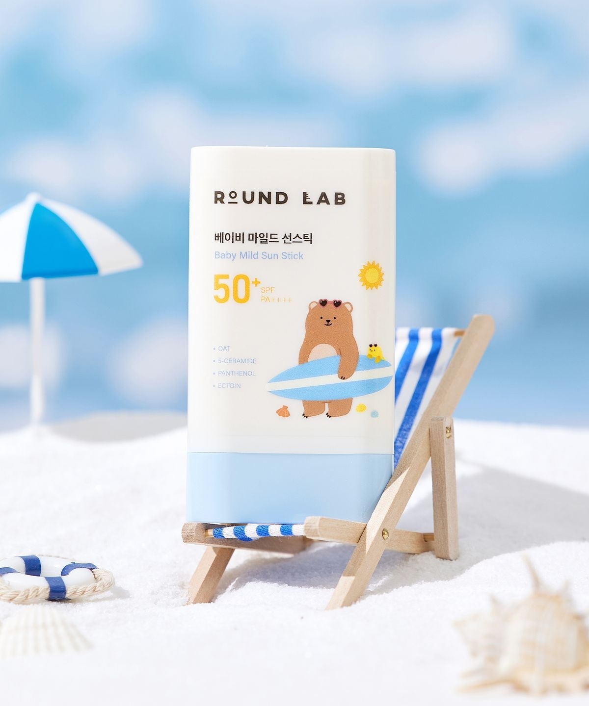 ROUND LAB 嬰兒溫和純物理防曬棒 SPF 50+ PA++++ 21g