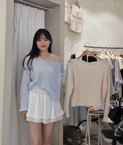 SU6158 慵懶鬆鬆針織上衣