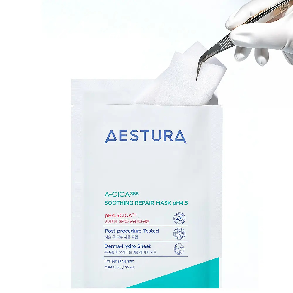 AESTURA A-Cica 365 舒緩修復精華 pH4.5 弱酸性面膜【1片】