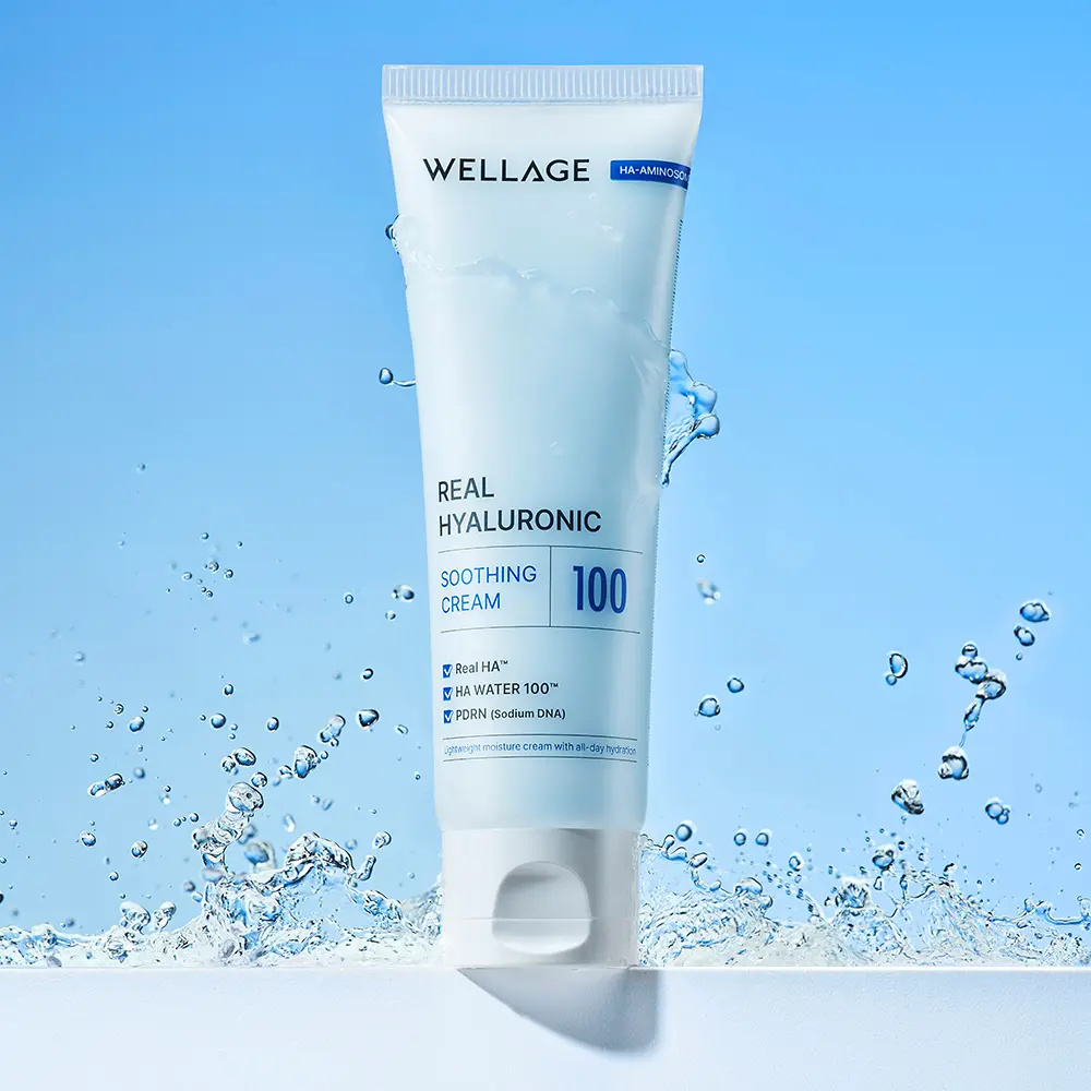WELLAGE 魔法藥水玻尿酸舒緩補水面霜 80ml