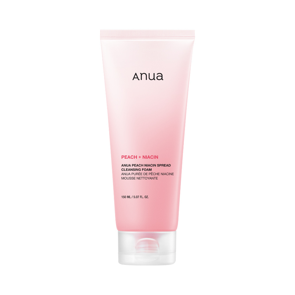 Anua 水蜜桃煙醯胺柔滑亮白潔面乳 150ml