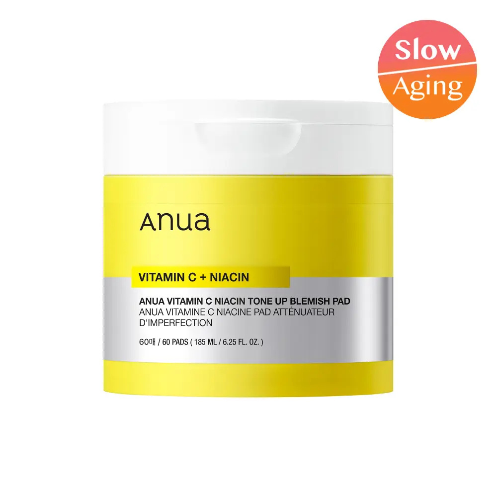 Anua 維他命C煙醯胺極效亮白淡斑棉片 60片