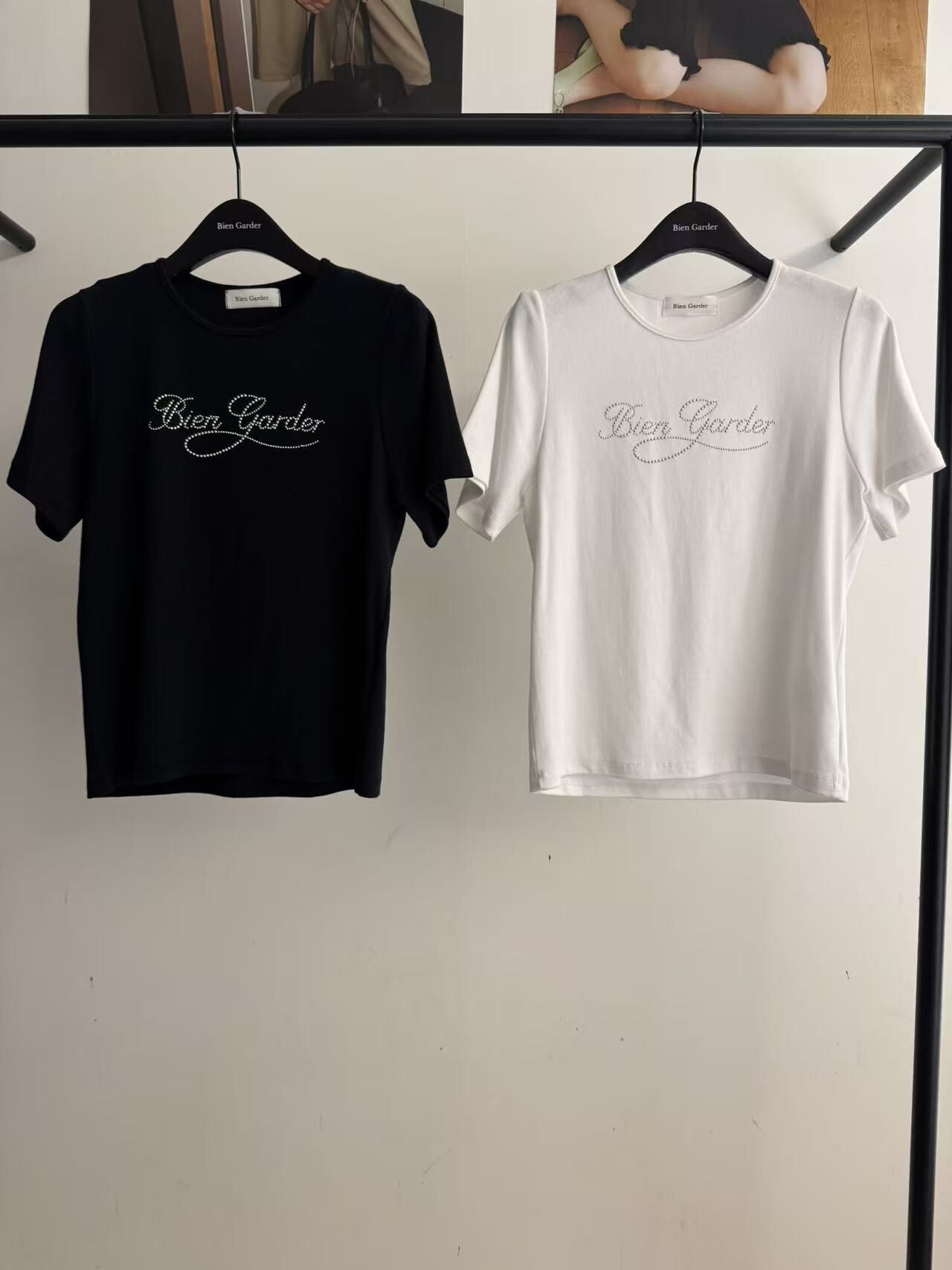 BG6151 BG閃鑽軟綿Tee