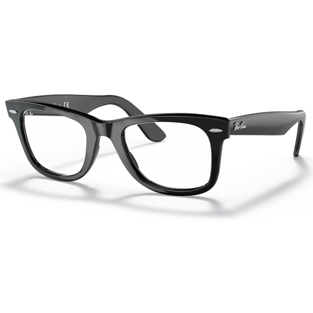 【RayBan】RB5121F 2000-50mm 光學眼鏡(黑色)