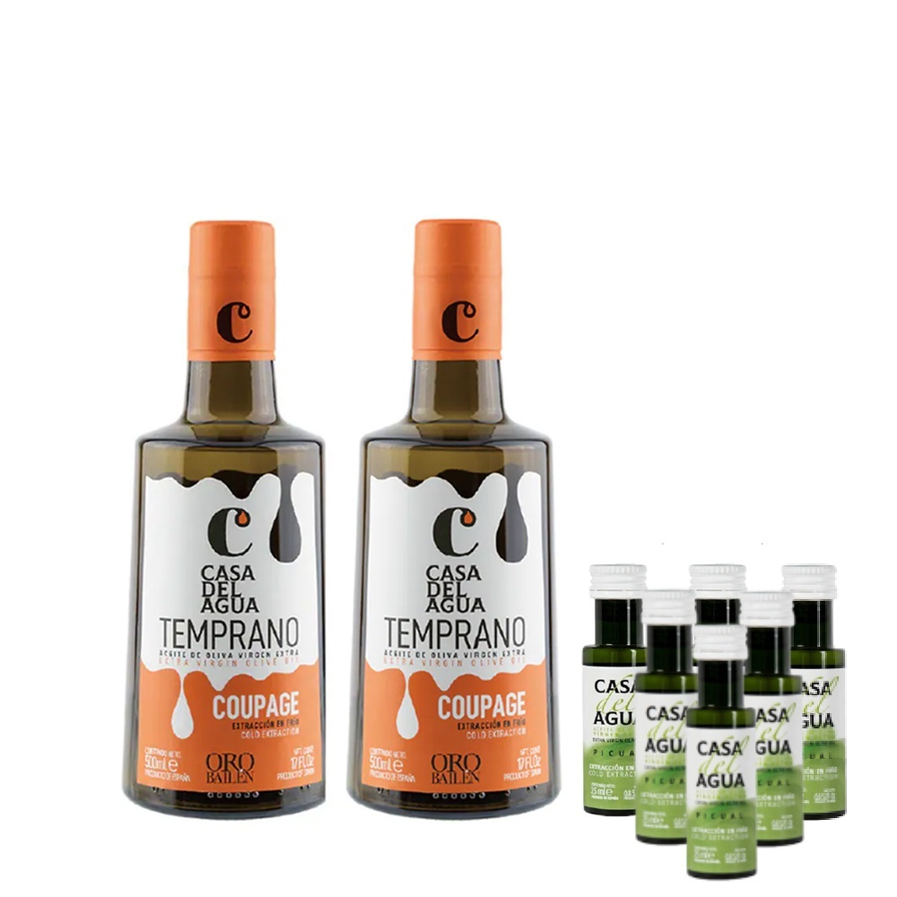 【歐嘉本月主打星】歐嘉莊園頂級款特級冷壓初榨橄欖油500ml*2贈歐嘉職人款25ml*6