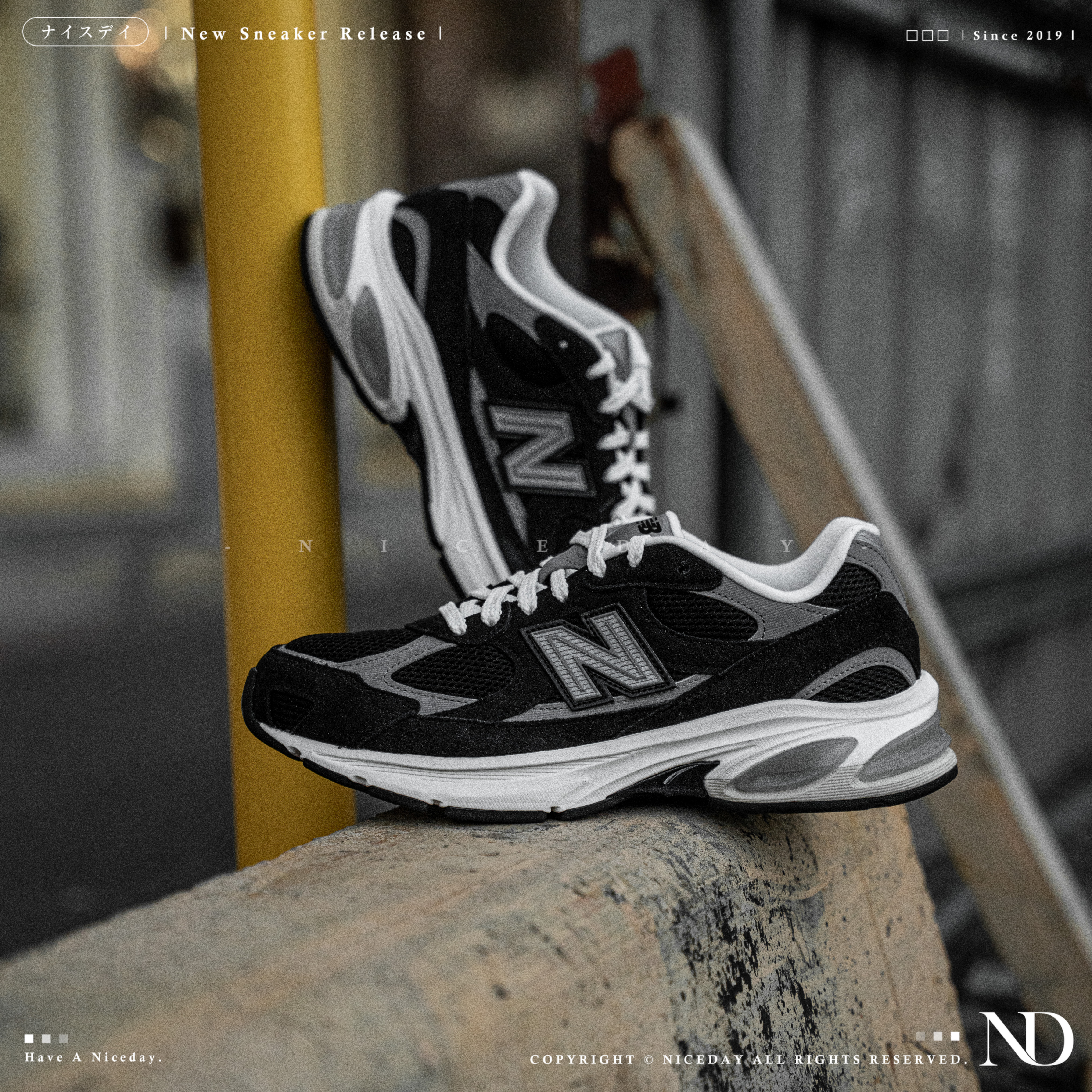 NICEDAY 現貨 New Balance 2010 黑灰 復古 網眼 緩震 U2010892