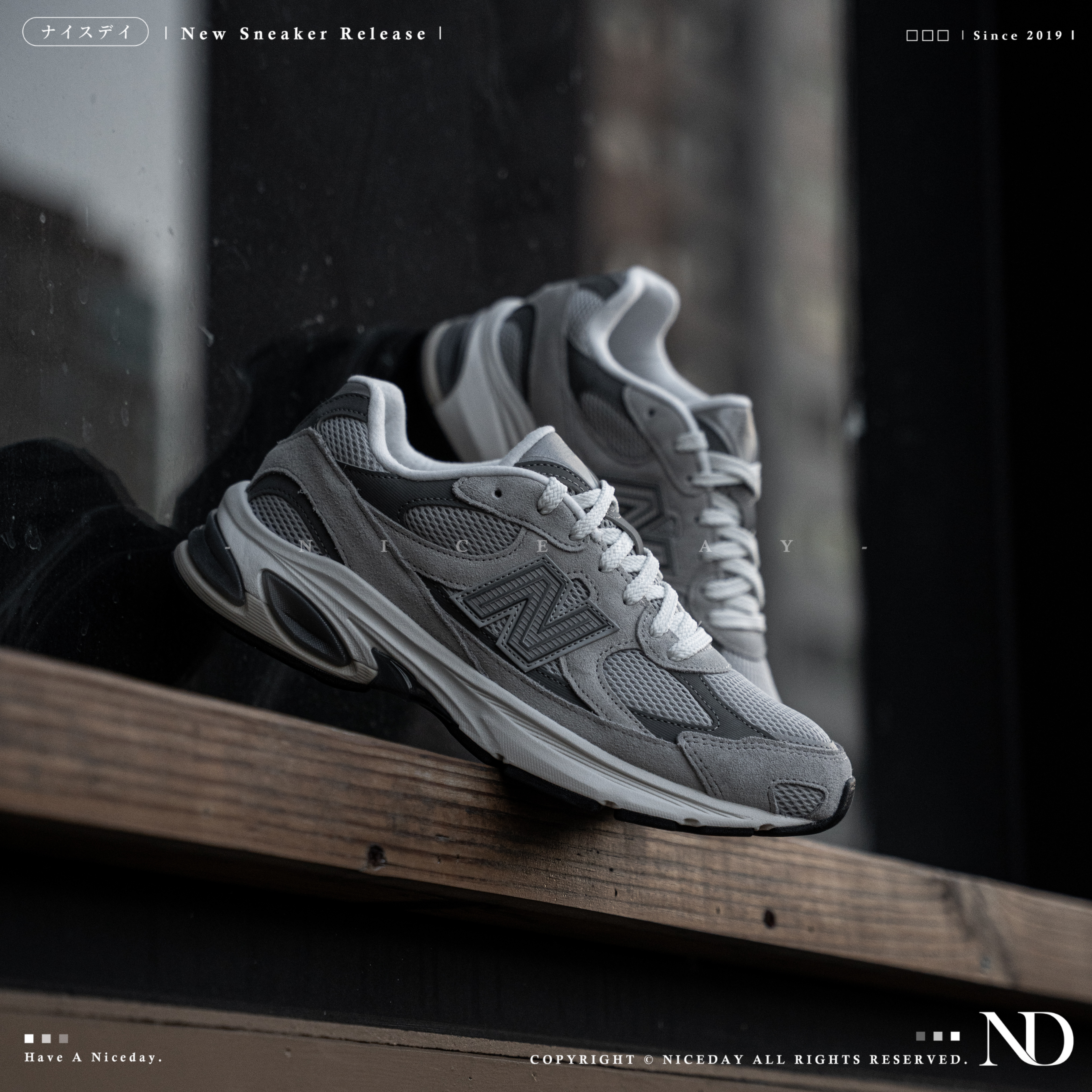 NICEDAY 現貨 New Balance 2010 元祖灰 復古 網眼 緩震 休閒 U201011N