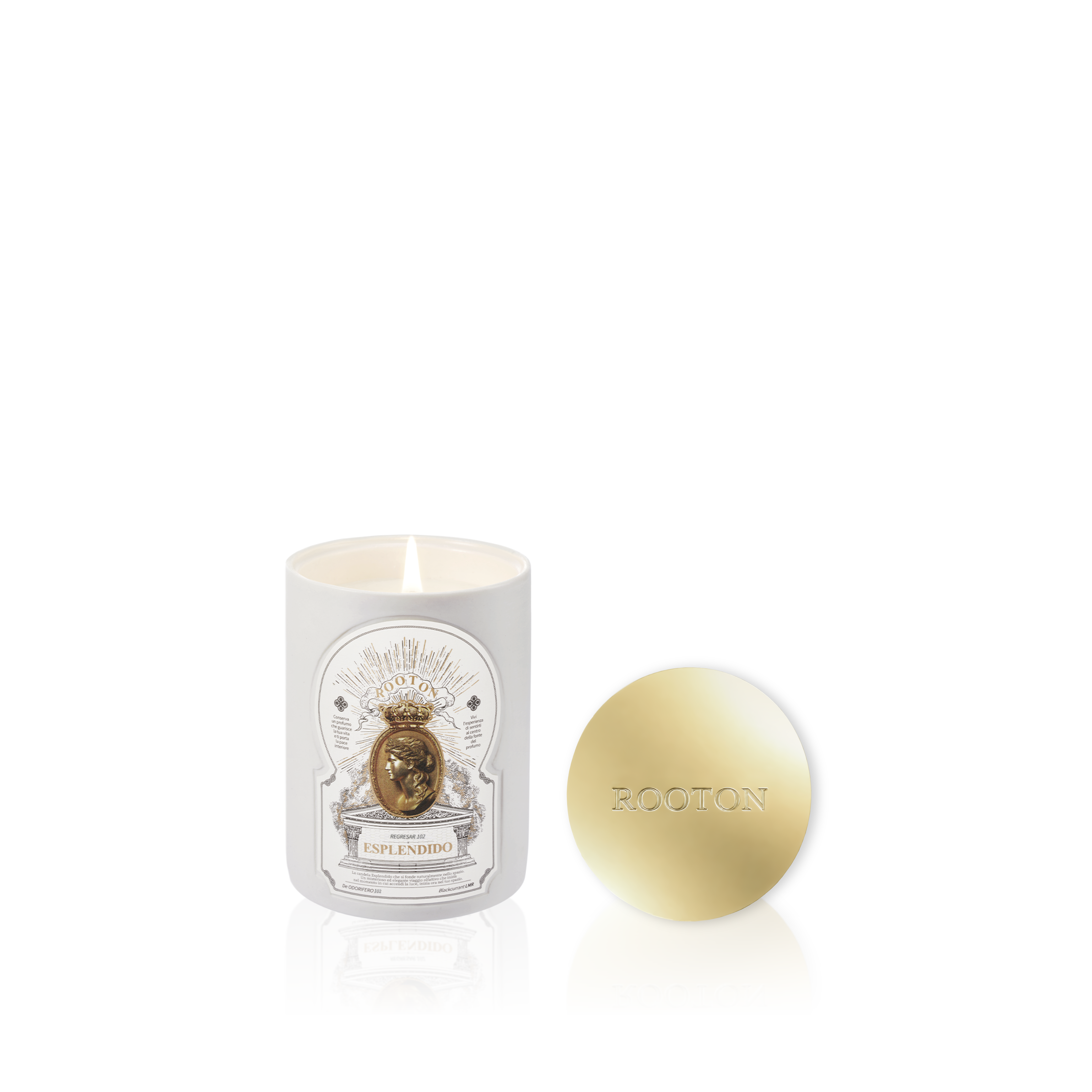 植曦之境香氛蠟燭 - Árbol ANTIQUO 167 夜霧檀木