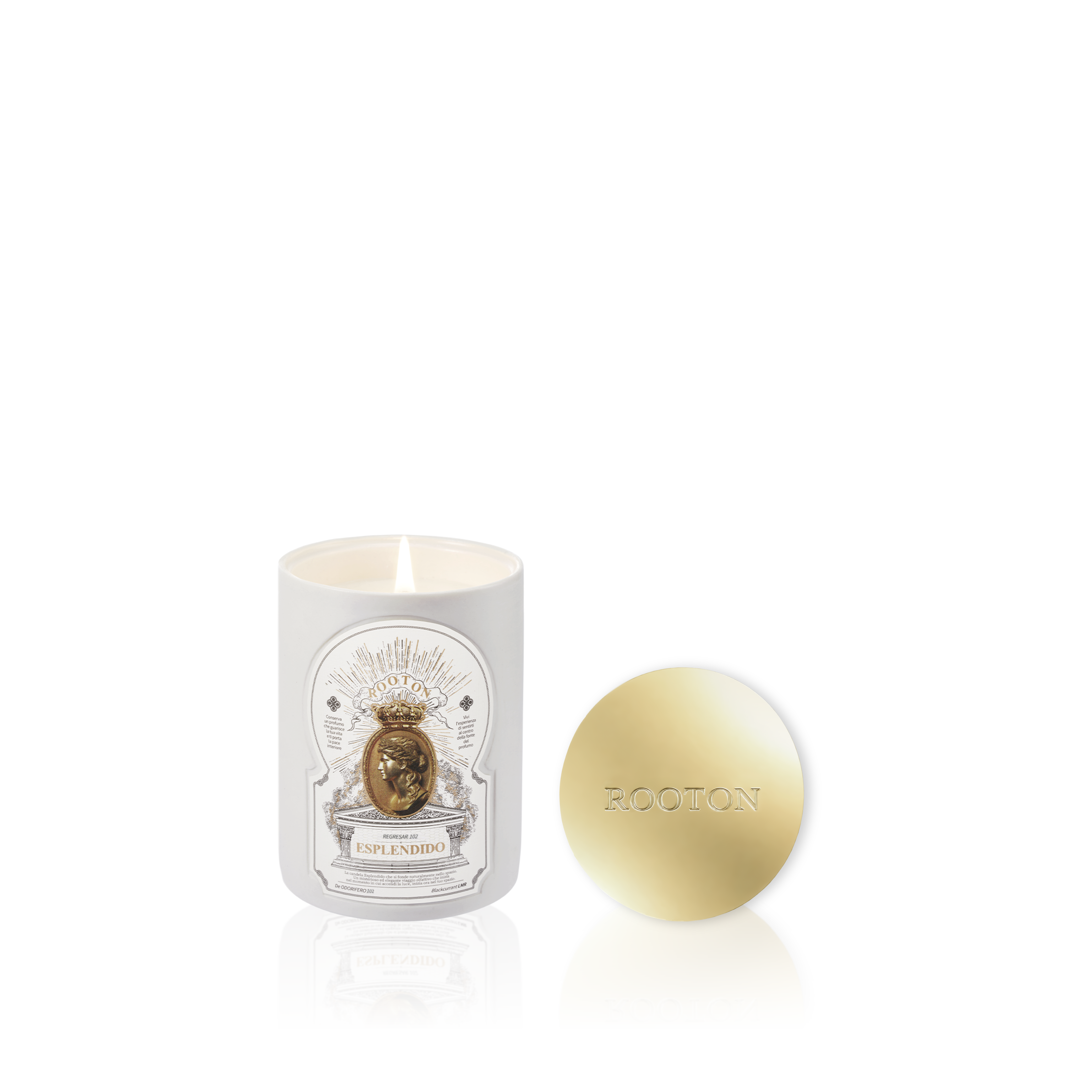 植曦之境香氛蠟燭 - ROSA etérea 091 春綻花境