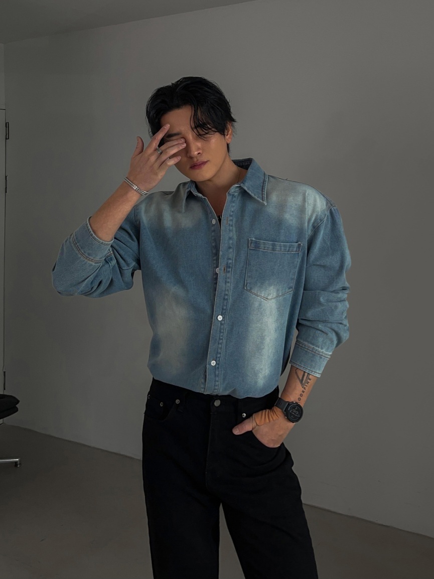 Logan Vintage Denim Shirt