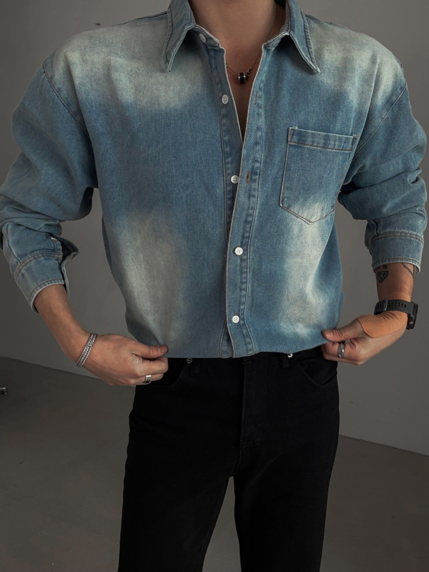 Logan Vintage Denim Shirt