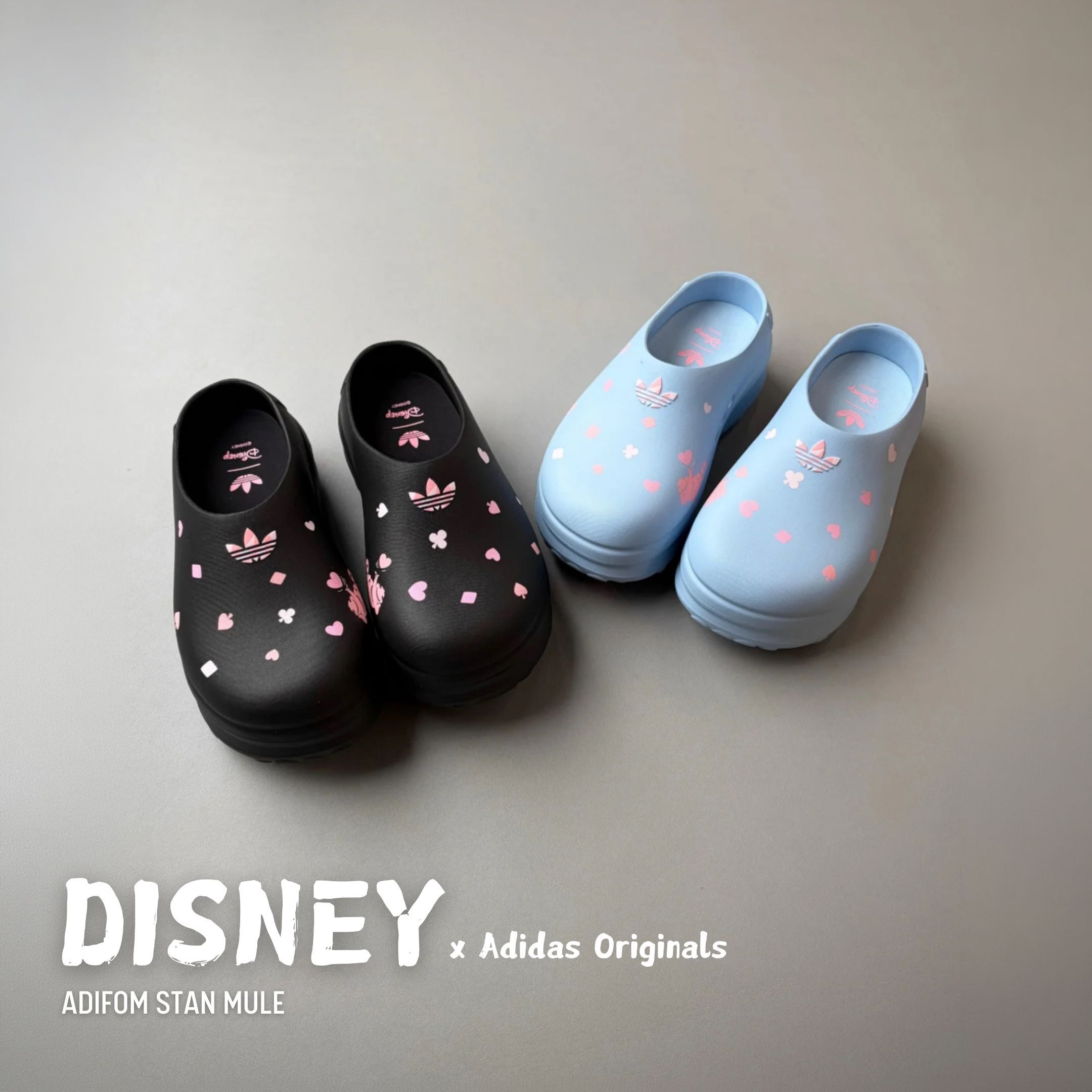 NICEDAY 代購 Adidas Originals x Disney 黑 藍 迪士尼 廚師鞋 舒適 百搭 便利 KH5902 KH5901
