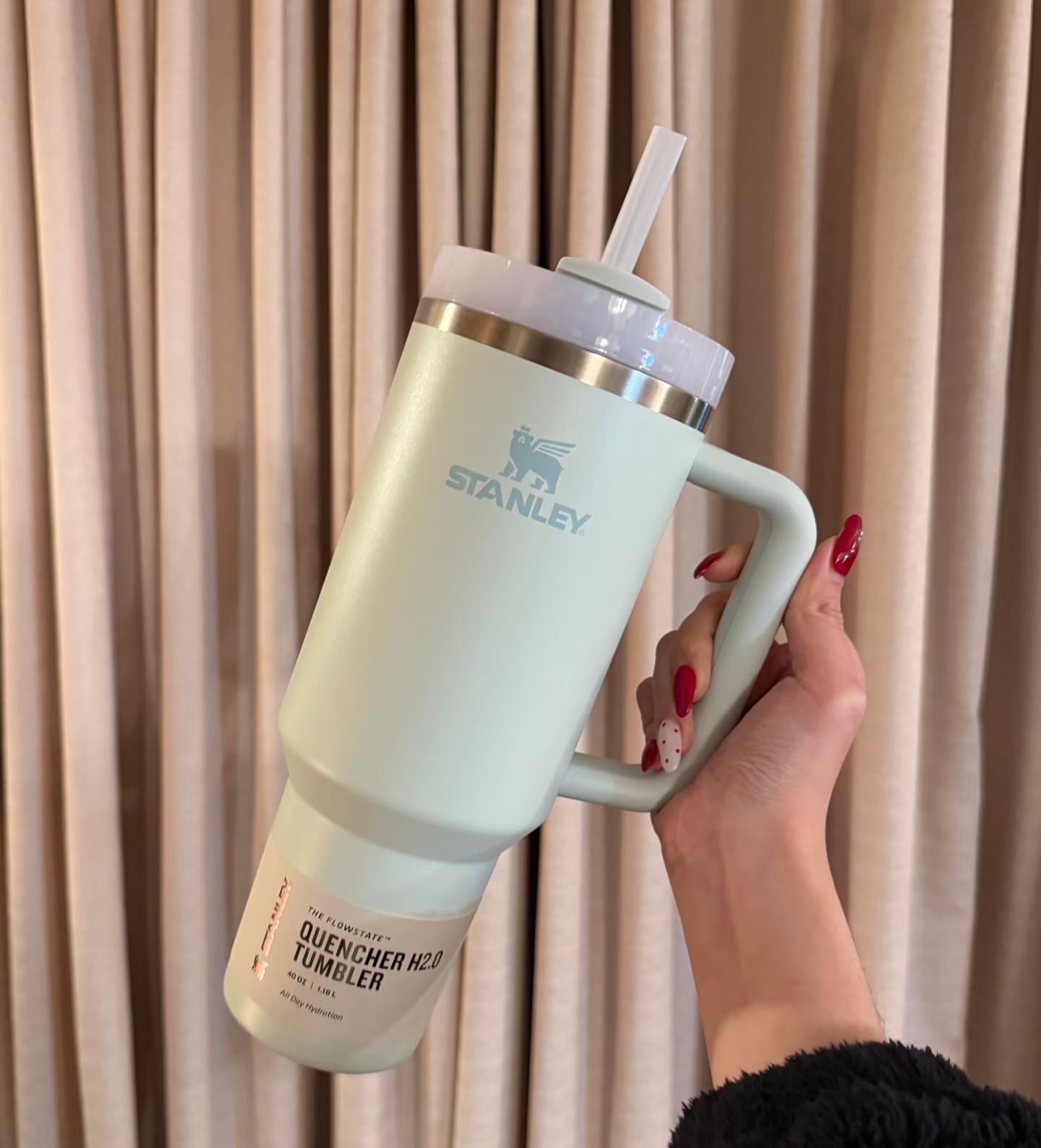 【預購】Stanley Quencher Flowstate H043050水杯30oz（霧綠色）