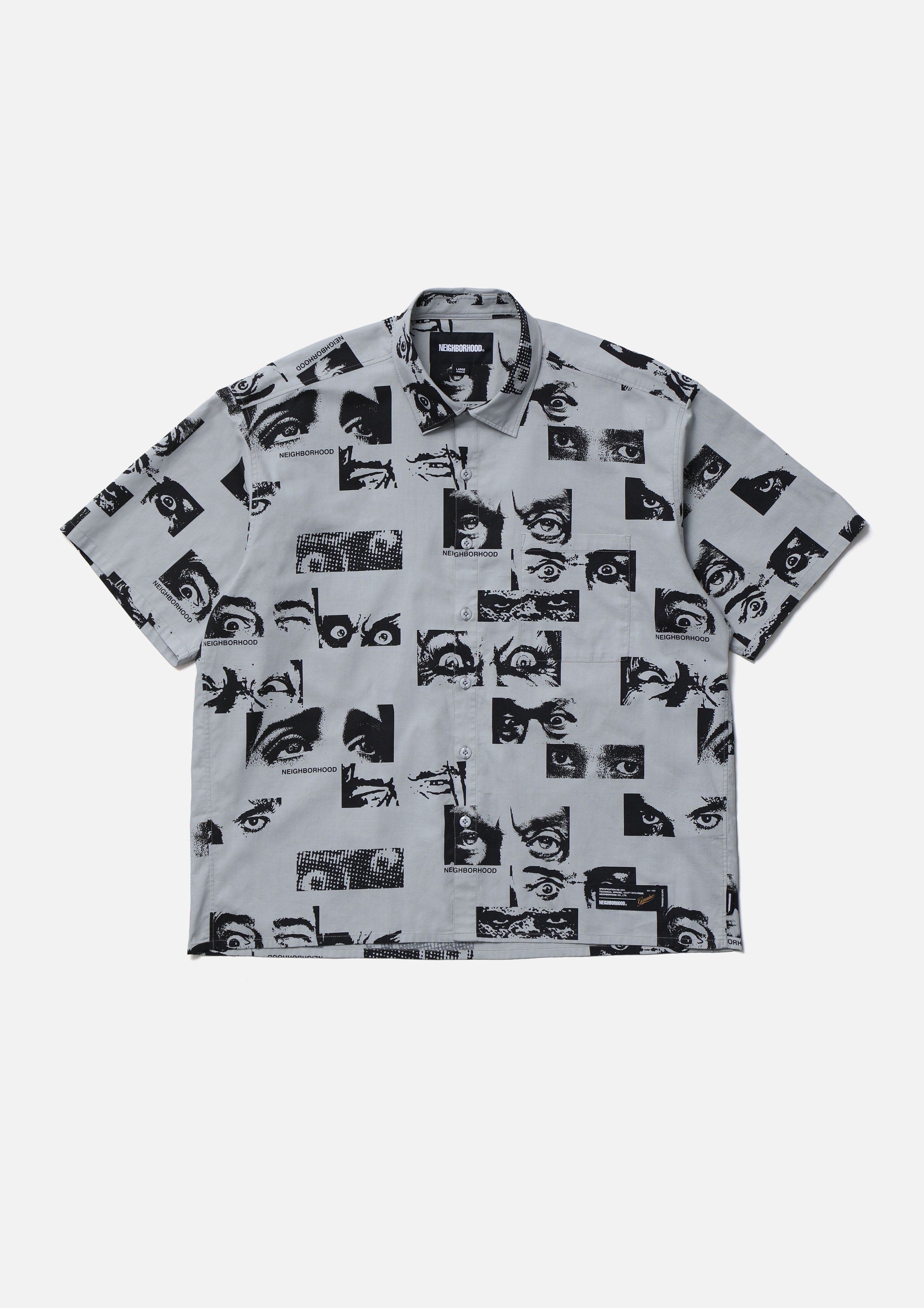 【NEIGHBORHOOD 】 0502發售EYES PATTERN SHIRT SS