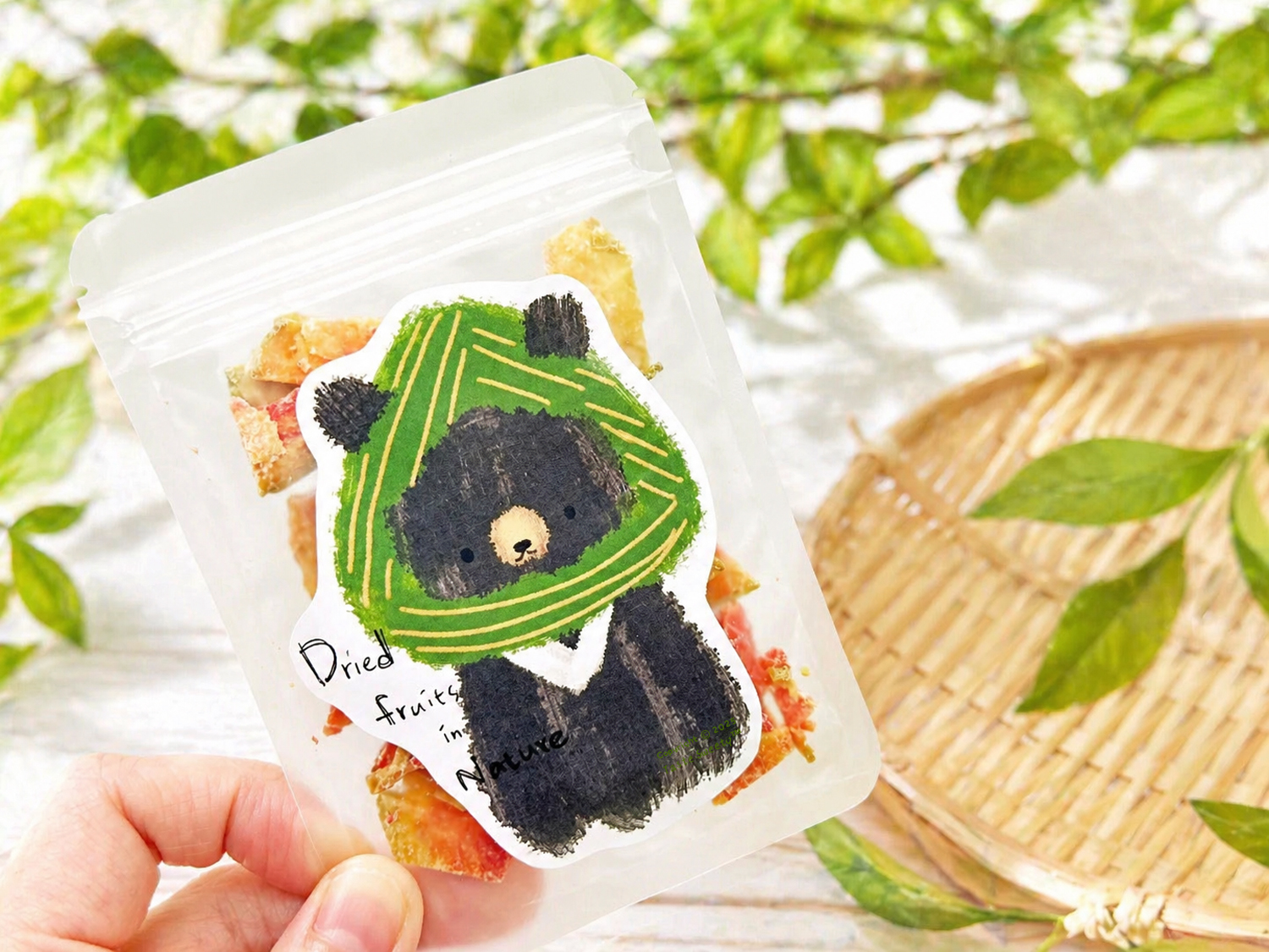 粽帽熊水果乾-輕食包