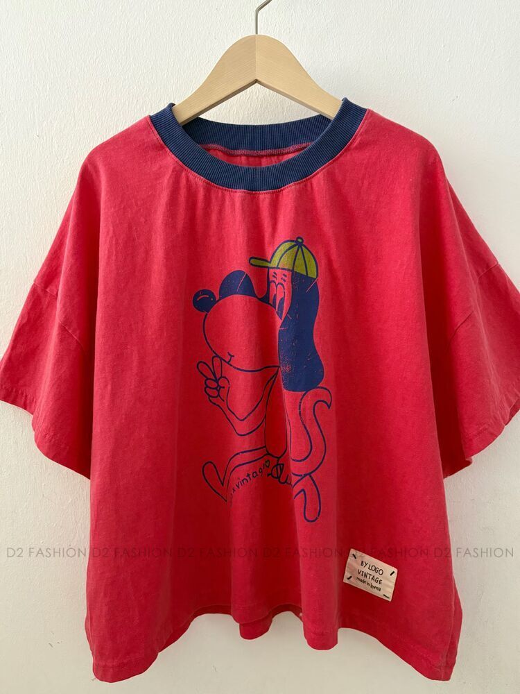 洗水Cap帽狗仔TEE #6745