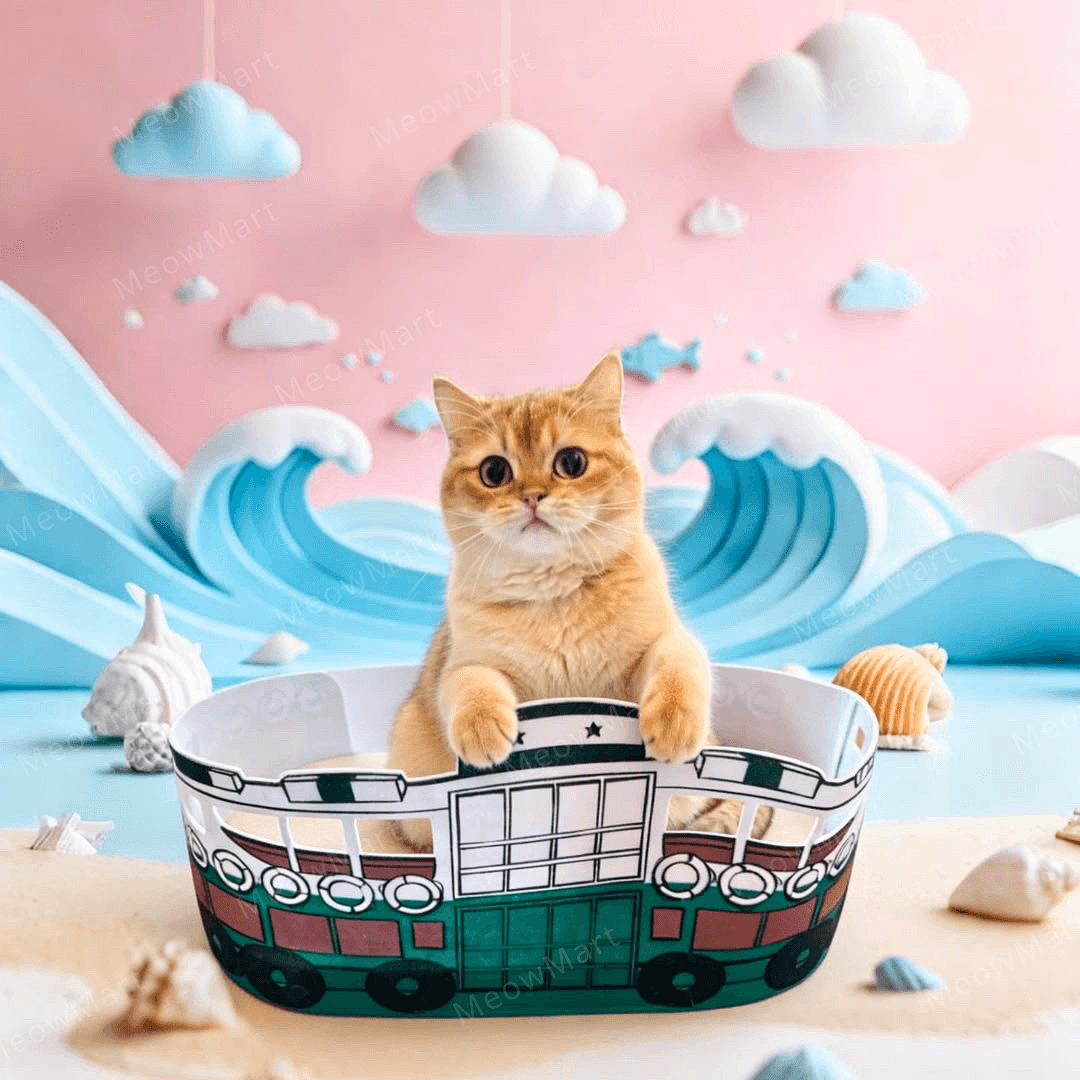 【新品8折】PP LAB 香港渡海小輪貓抓板