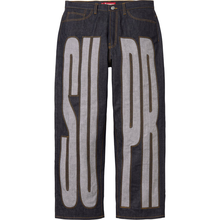 【Supreme】0502 WEEK 10 發售 Inset Spellout Baggy Jean