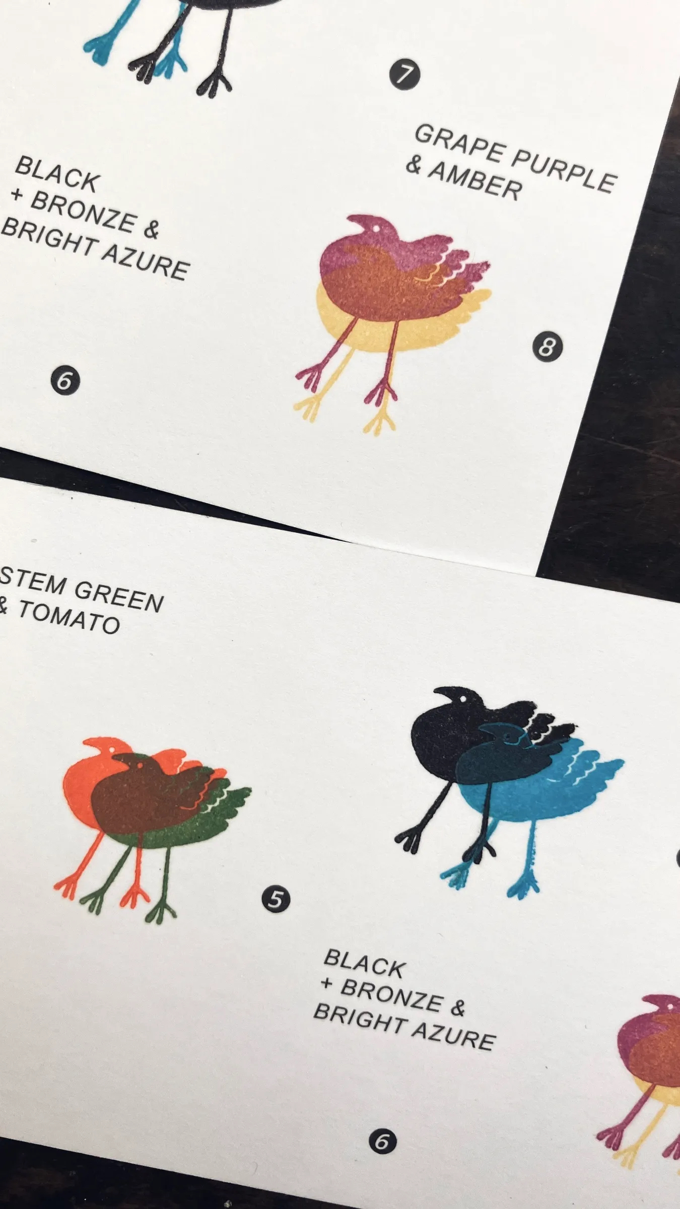 調色盤 8色 限定印台組｜台灣 羊君 somesortof.fern