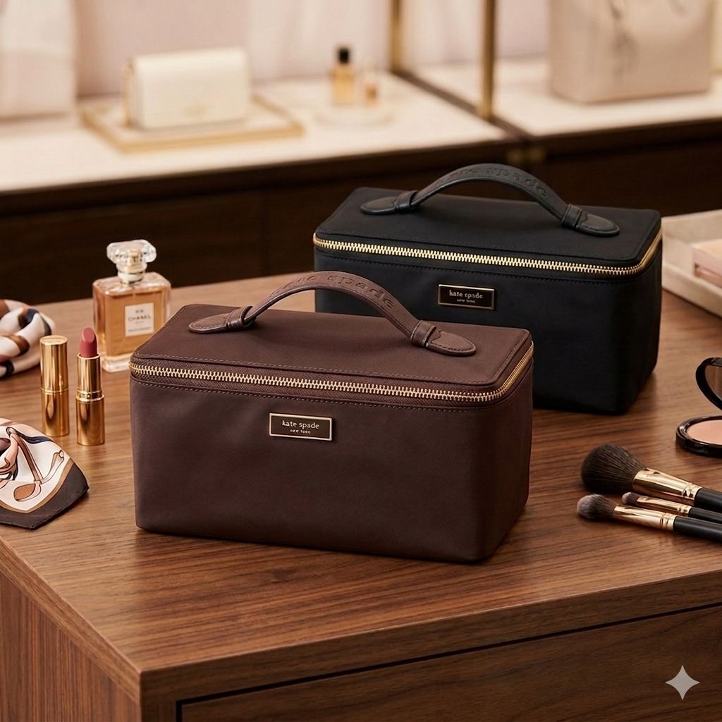 【預購】Kate Spade H043063 手提化妝包