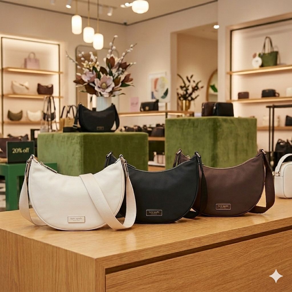 【預購】Kate Spade H043065 半月斜孭袋