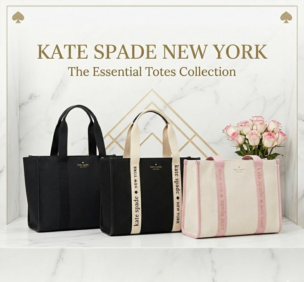 【預購】Kate Spade H043068 大號托特包