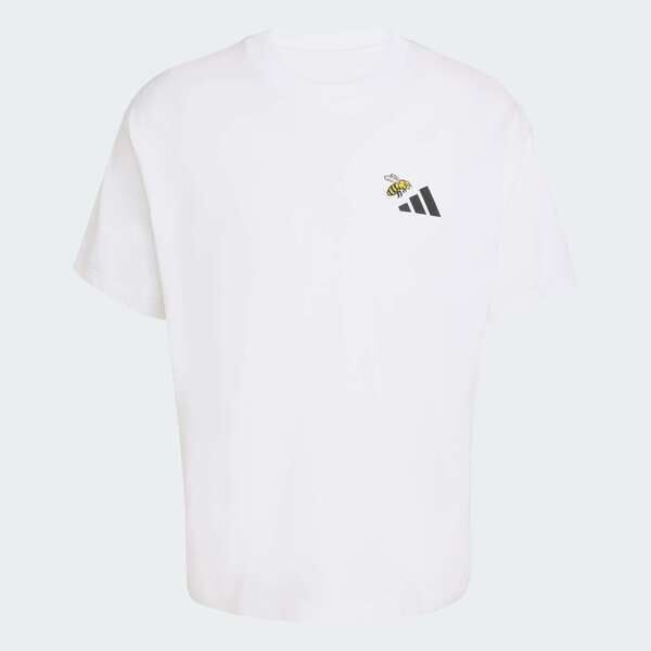 Adidas 愛迪達 U Nature G T KB9612 男女 T恤 運動上衣 白 亞版 純棉 背面印花