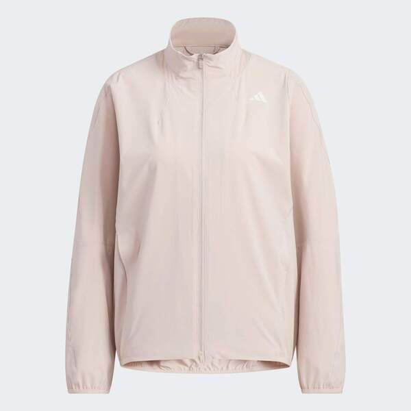 Adidas 愛迪達 Tr Es+ Cl Jkt KE9132 女 外套/夾克 運動外套 休閒穿搭 霧粉 亞版 涼感