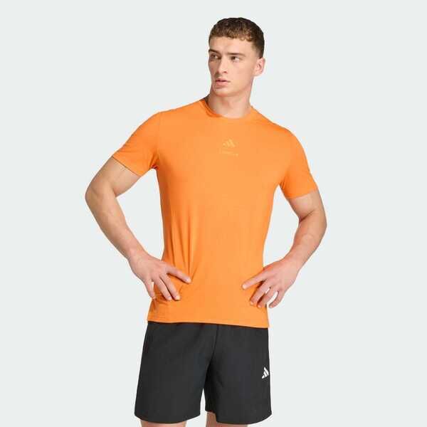Adidas 愛迪達 M Lm G T KS5909 男 T恤 運動上衣 休閒短袖 活力橘 亞版 親膚 涼感