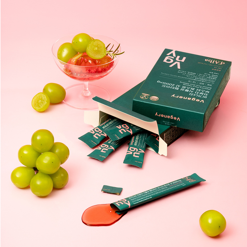 VEGANERY BY D'ALBA 純素植物胜肽膠原蛋白高濃縮精華飲 2000mg #一盒7條